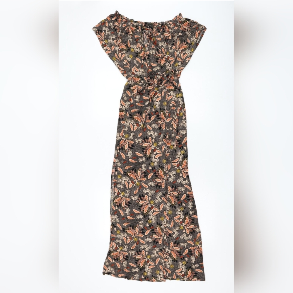 Off The Shoulder Double Side Split Maxi Dress - image 4